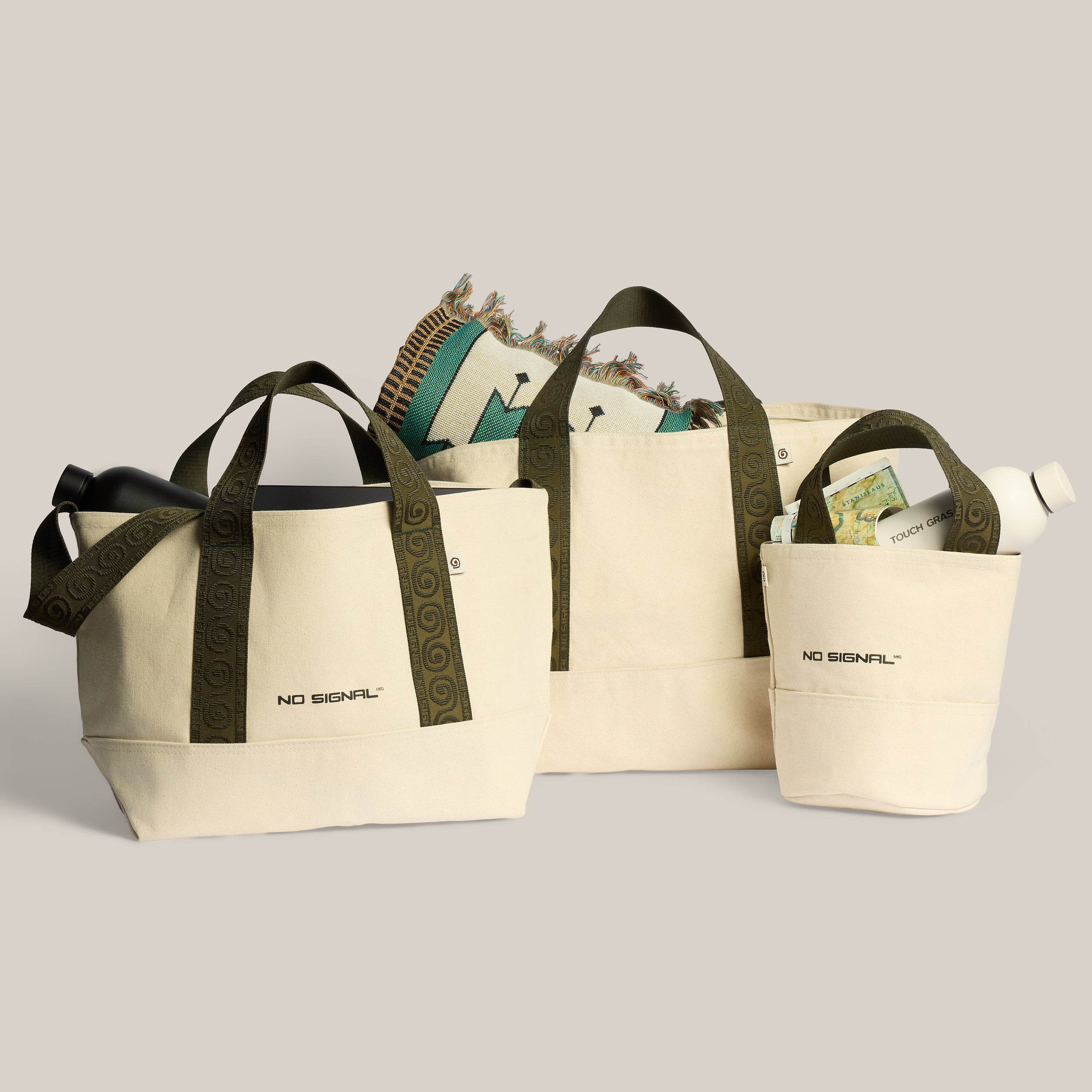 Standup Tote - Off White – No Signal MFG